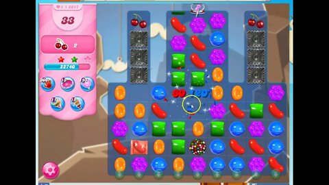 Candy Crush Level 2617 Audio Talkthrough, 3 Stars 0 Boosters