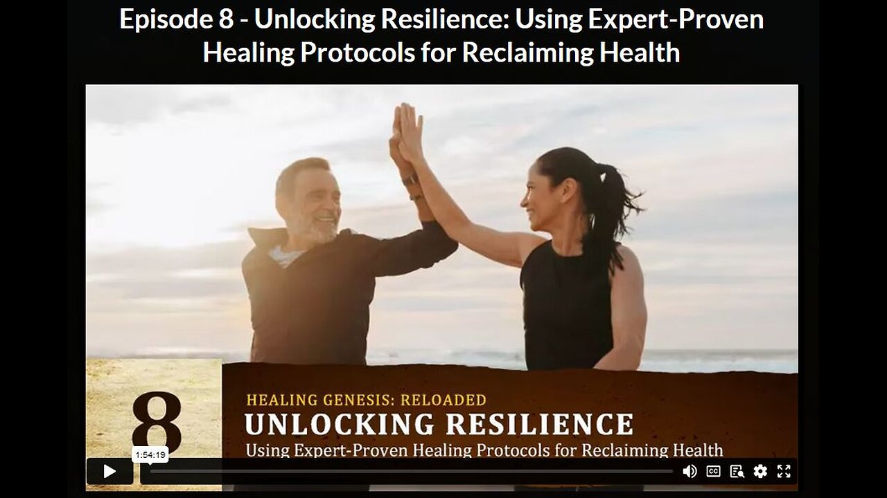 HGR- Ep 8:Unlocking Resilience: Using Expert-Proven Healing Protocols for Reclaiming Health