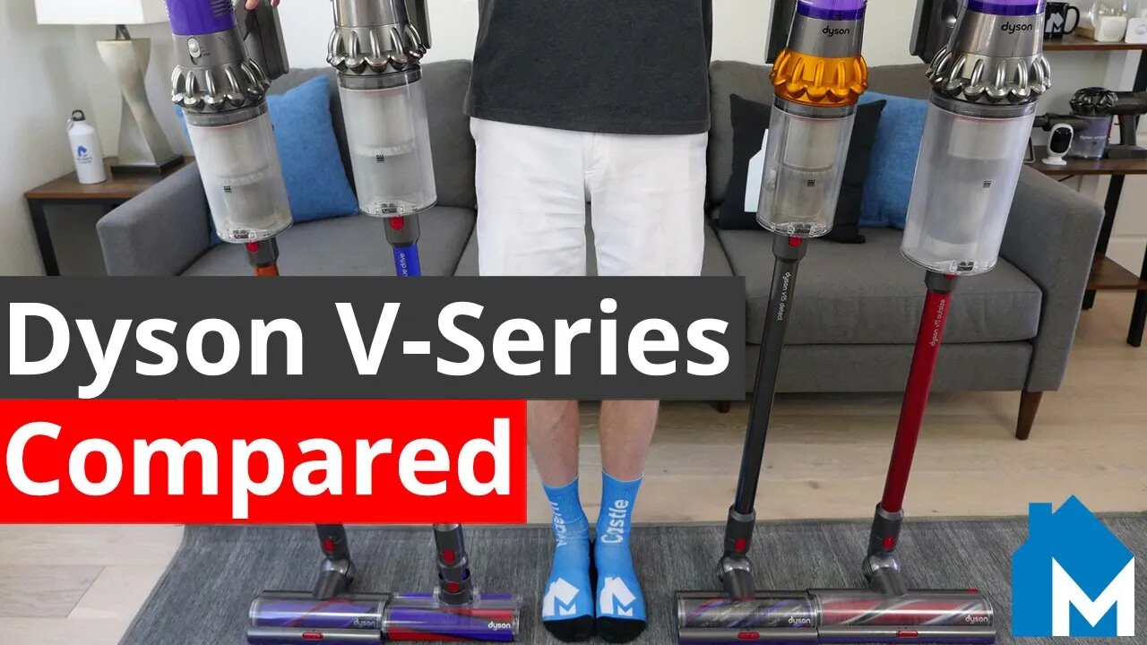 Dyson V15 vs. Outsize vs. V11 vs. V10 vs. V8 — Cleaning & Run Time Tests