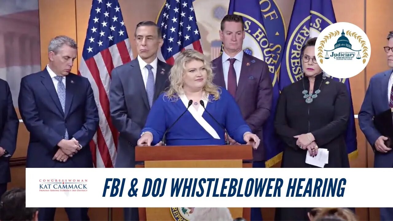 Rep. Cammack Blasts FBI, DOJ For Weaponization Ahead Of Hearing Featuring Agency Whistleblowers