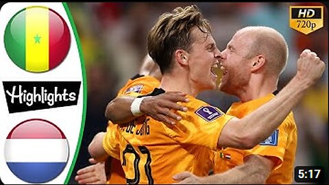 Senegal vs Netherlands 0-2 All Goals & Highlights