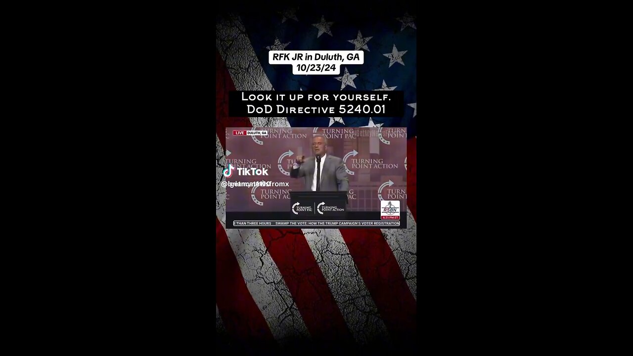 D.O.D. Can use Deadly force against Americans