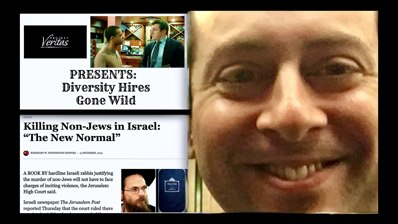 Israeli Rabbis Promote Killing Non Jews New Normal Religious Defense Matthew Tyrmand Project Veritas