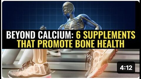 Beyond calcium: 6 Supplements that promote bone health