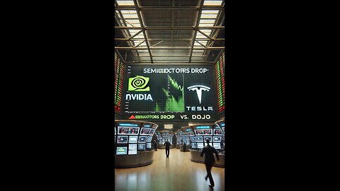 NVIDIA'S IN THE DOJO. MARKETS ARE PRICING IN CHIP COMPETITORS