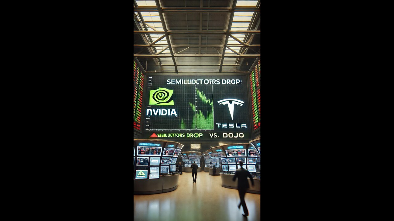 NVIDIA'S IN THE DOJO. MARKETS ARE PRICING IN CHIP COMPETITORS