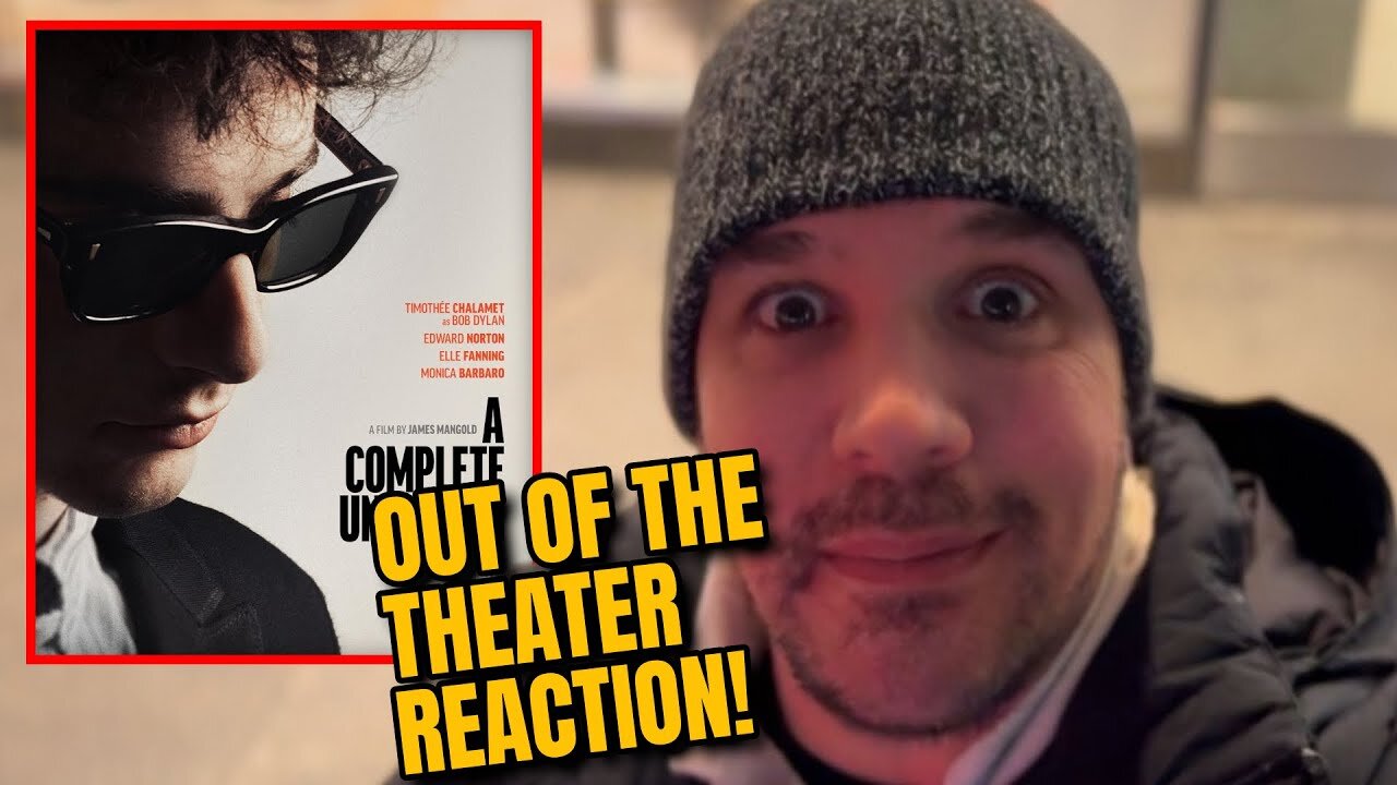 A Complete Unknown Out Of The Theater Reaction!