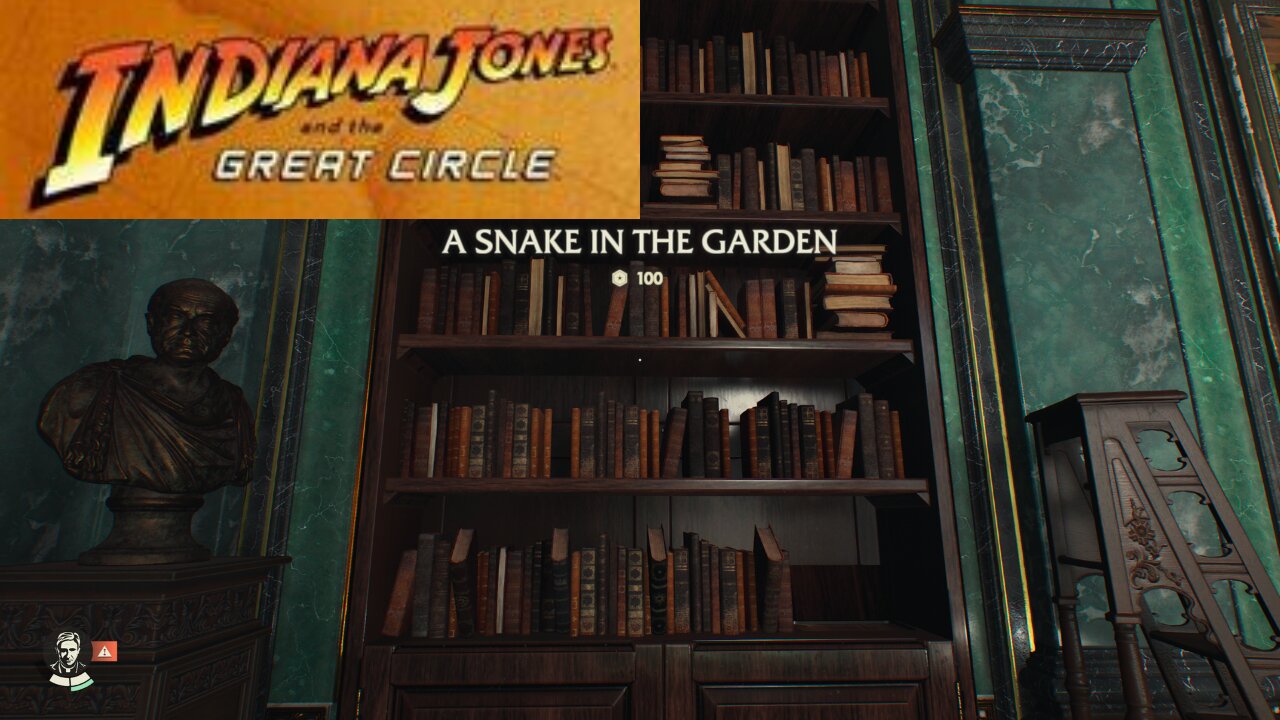 Indiana Jones and the Great Circle | A Snake in the Garden Puzzle | The Vatican |