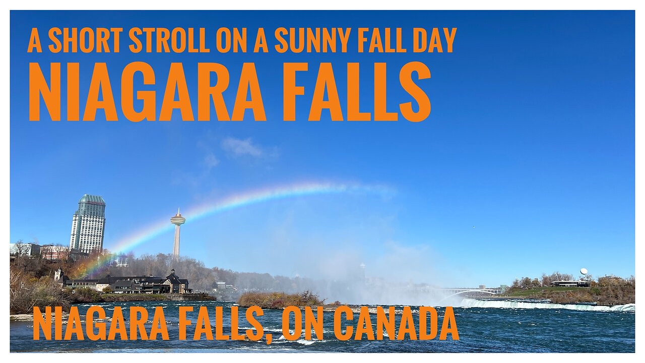 Day Trip | Rainbow over Niagara Falls | feat. Dufferin Islands | Fall Nature | Niagara Falls, ON 🇨🇦