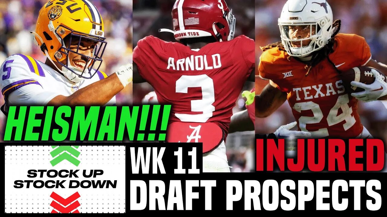 2024 NFL Draft Prospects | Week 11 Stock Report