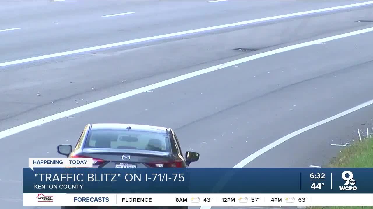 "Traffic Blitz" on I-71/I-75