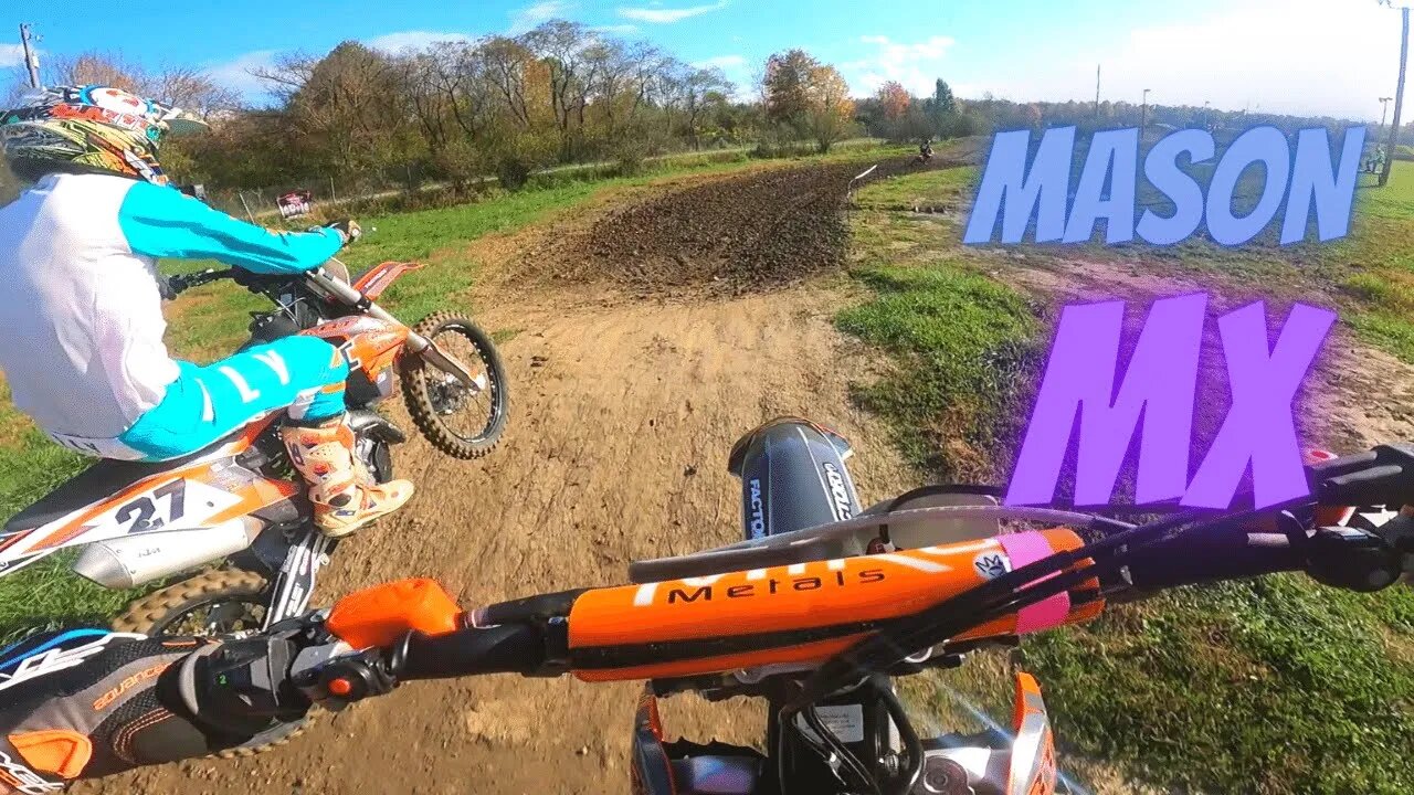 Ripping laps at Mason Motocross! (New Section)