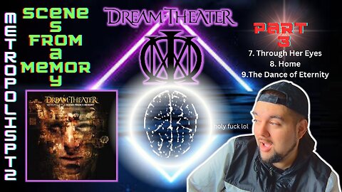"Metropolis Pt 2: Scenes from a Memory" (Part 3) - Dream Theater -- Drummer reacts!