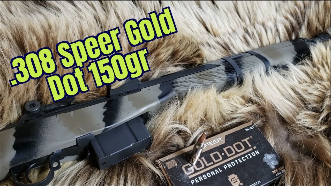 .308 Speer Gold Dot 150gr HOME DEFENSE TEST