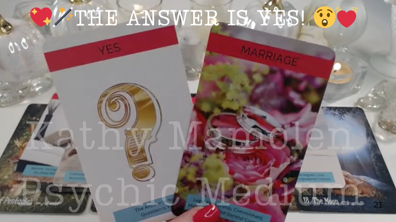 💖🪄THE ANSWER IS YES! 😲💓I'M SO LUCKY TO HAVE FOUND YOU 💍👰🪄COLLECTIVE LOVE TAROT READING💓✨