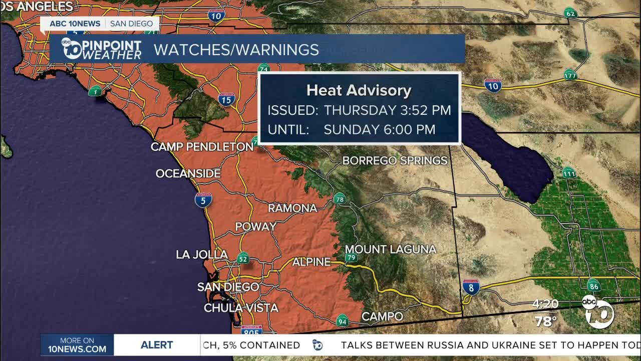 ABC 10News PinPoint Weather With Meteorologist Angelica Campos