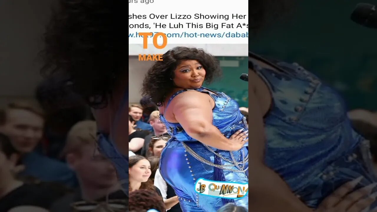 Lizzo has fake confidence, after every photo shoot she's crying about not being chosen