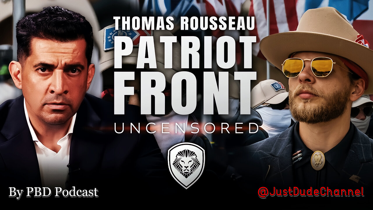 White First - Patriot Front Founder Thomas Rousseau Admits TRUTH About Fed Connection | PBD Podcast