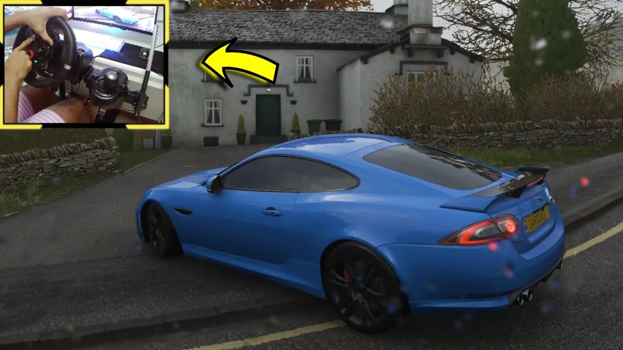 JAGUAR XKR S - Forza Horizon 4 gameplay g29