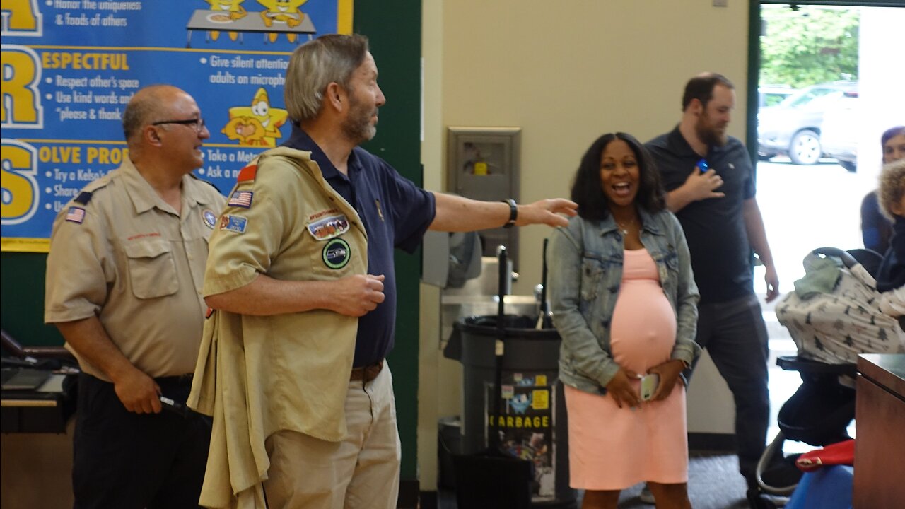 Surprise 40th Anniversary Party for Scoutmaster Chris Meyers