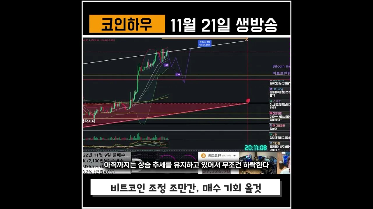 평생 껄껄껄? 이번 기회 놓치면, 땅을치고 후회할껄?|코인하우 비트코인 쩔코TV