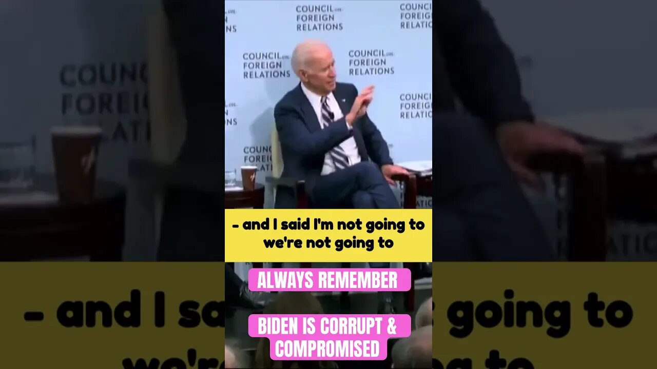 Always remember one of many of Biden’s crimes