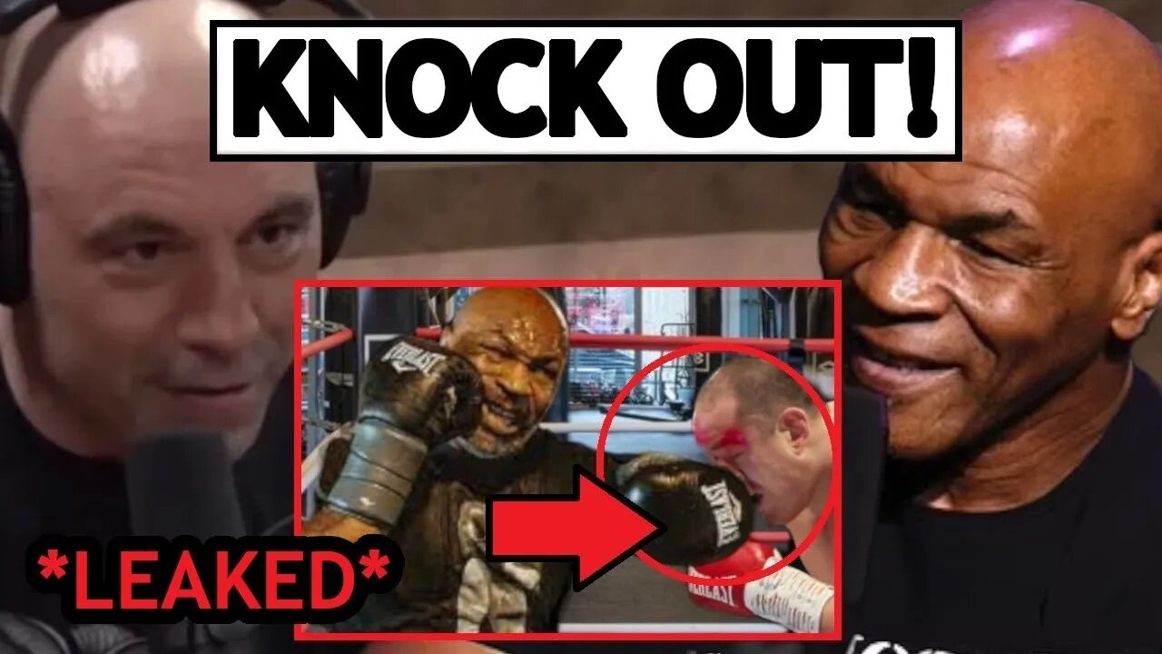 Mike Tyson and Joe Rogan JUST SCARED Jake Paul! after BRUTAL KO in Sparring?👀(NEW TRAINING FOOTAGE!)