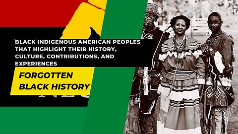 Black Indigenous American peoples