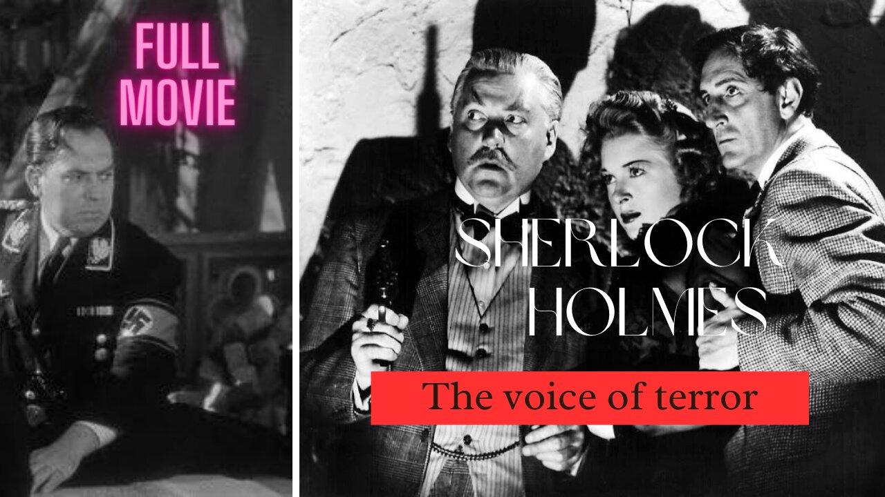 Basil Rathbone Sherlock Holmes And The Voice Of Terror 1942