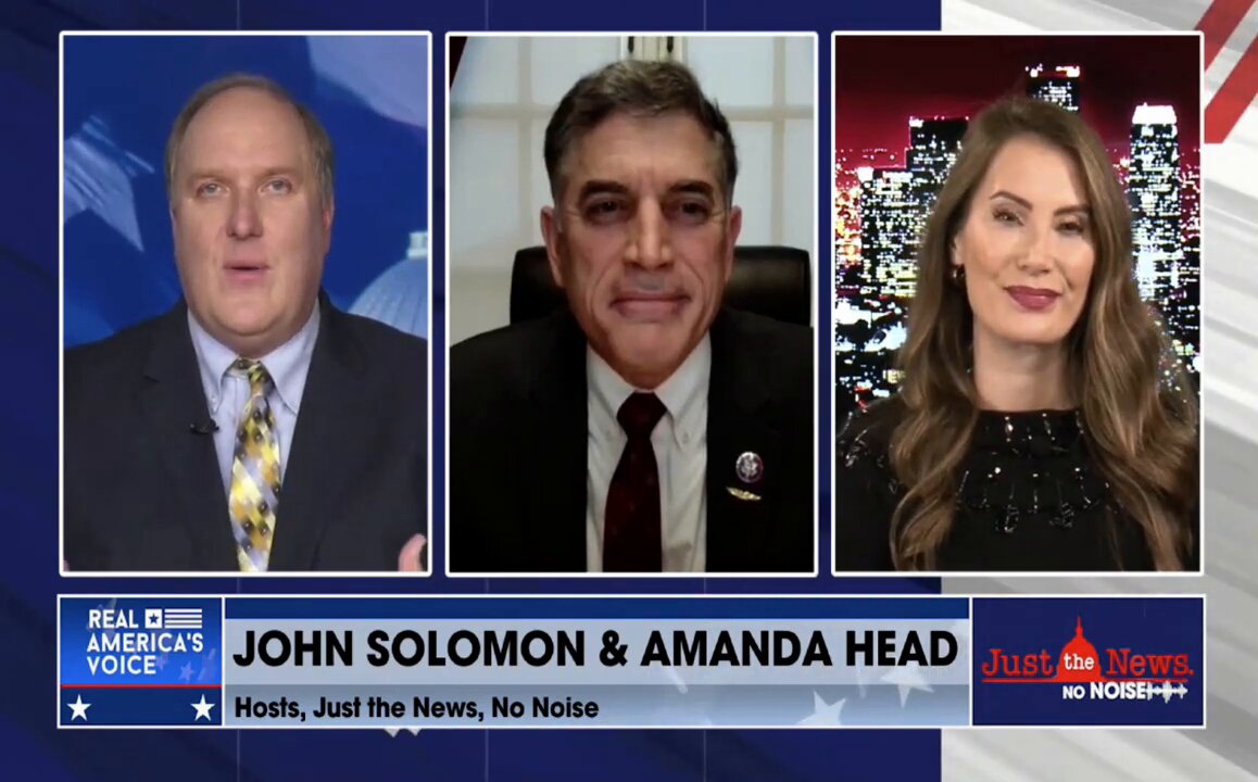 Rep. Andrew Clyde Joins John Solomon and Amanda Head to Discuss Biden’s Border Crisis