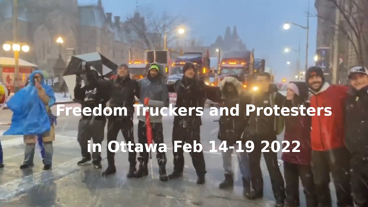 Ottawa Freedom Convoy Feb 19