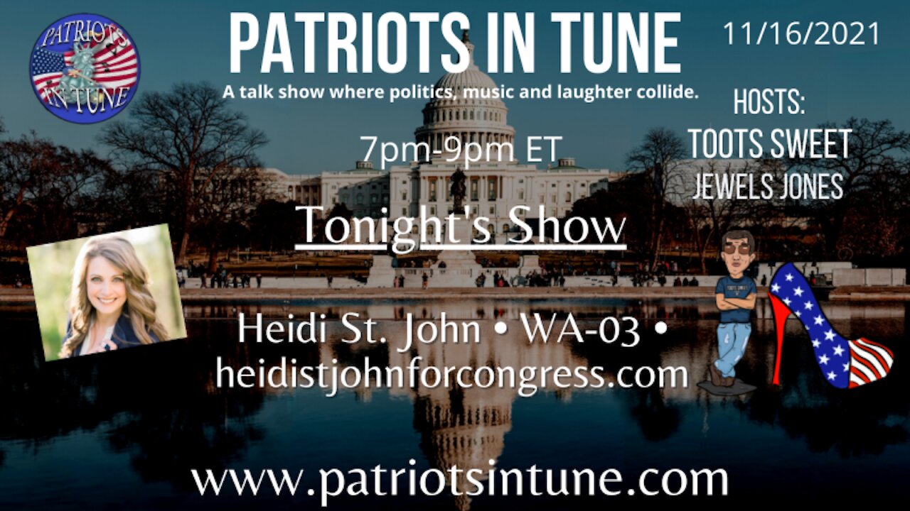 MERRICK GARLAND LIED TO CONGRESS! HEIDI ST. JOHN WA-O3 - PIT - Ep. #492- 11/16/2021