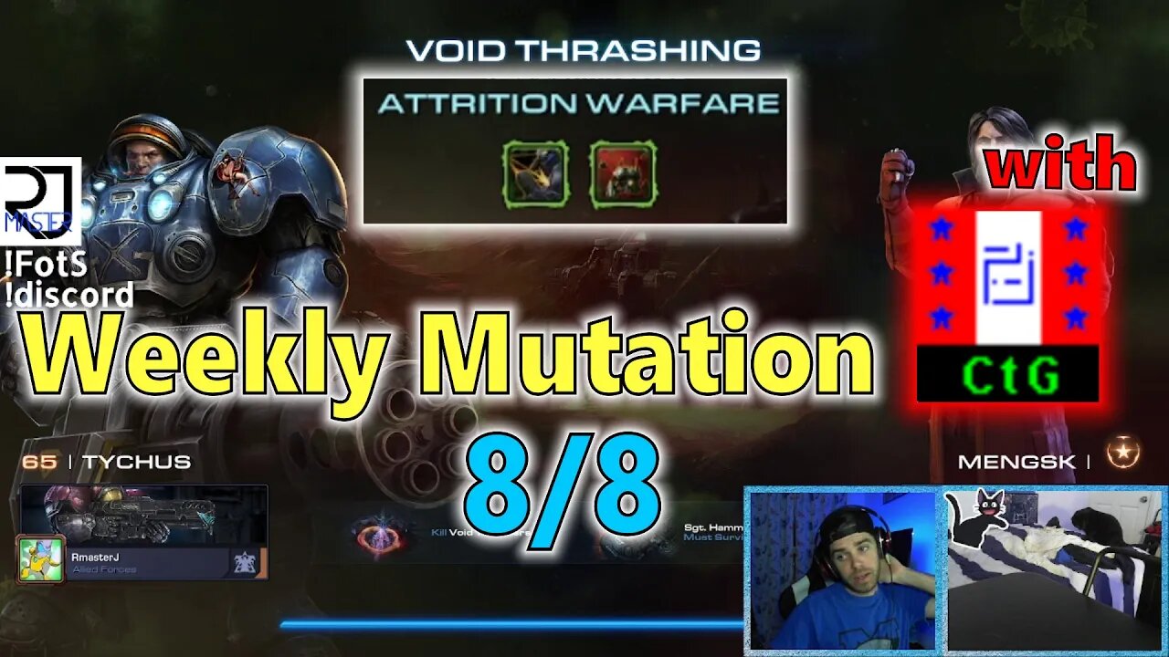 Attrition Warfare - Starcraft 2 CO-OP Weekly Mutation w/o 8/8/22 with CtG!!!