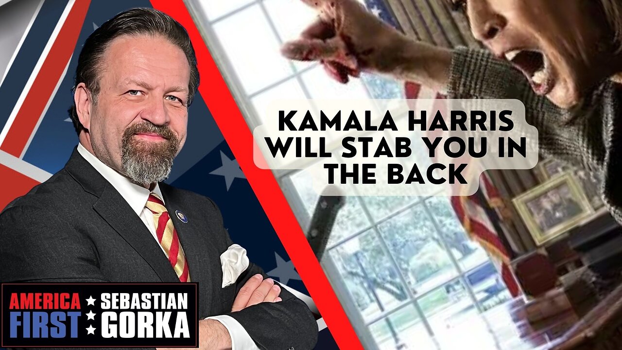 Kamala Harris will stab you in the back. Jennifer Horn with Sebastian Gorka on AMERICA First