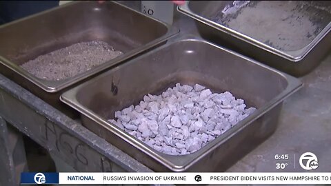 Inside the Wayne County lab that tests concrete used to fix roads