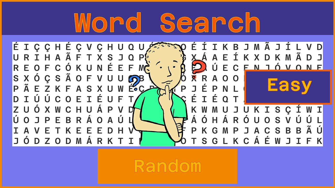 Word Search - Challenge 12/17/2022 - Easy - Random