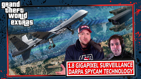 1.8 Gigapixel Surveillance | DARPA Spycam Technology