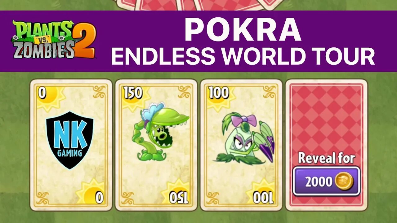 PvZ 2 - Pokra "Endless World Tour" La Brainsa Tarpits - Level 106