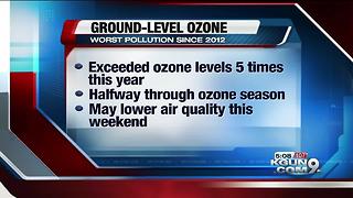 Tucson seeing worst ozone pollution since 2012