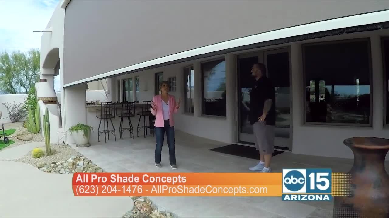 All Pro Shade Concepts: Large scale motorized shades