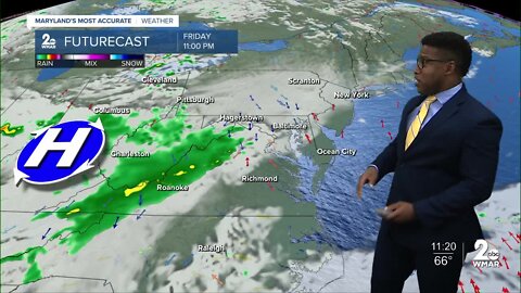 WMAR-2 News Patrick Pete Thursday weather