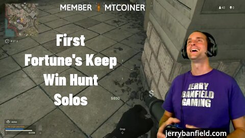 1 Warzone Solo Win Today on Fortune's Keep with Jerry Banfield!