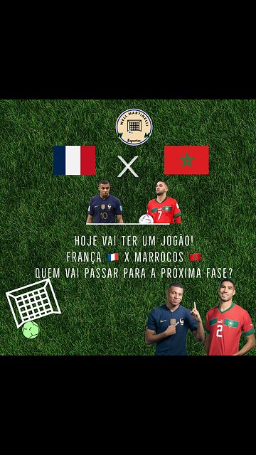 frança x Marrocos