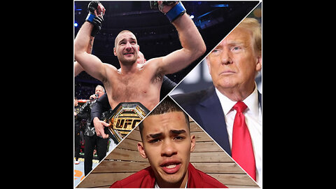 ex UFC Champ Sean Strickland meets Donald Trump & puts a beating on Sneako on the same day