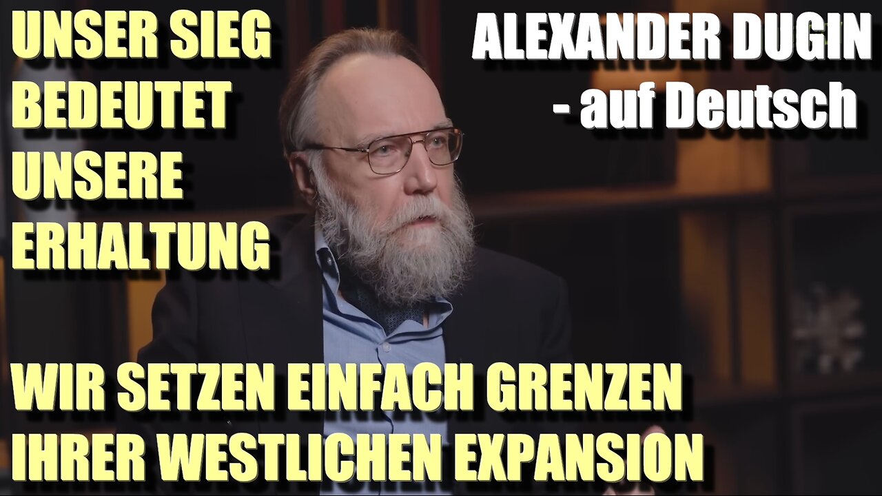 Alexander Dugin auf Deutsch | Über die Multipolare Weltordnung und die Ideologie des Individualismus