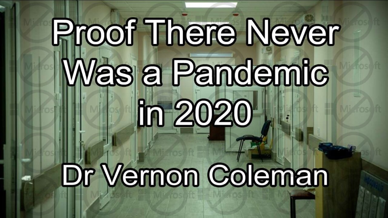 Proof There Never Was A Pandemic in 2020*