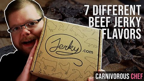 I Tried 7 Different Beef Jerkys | Carnivore | Ketovore