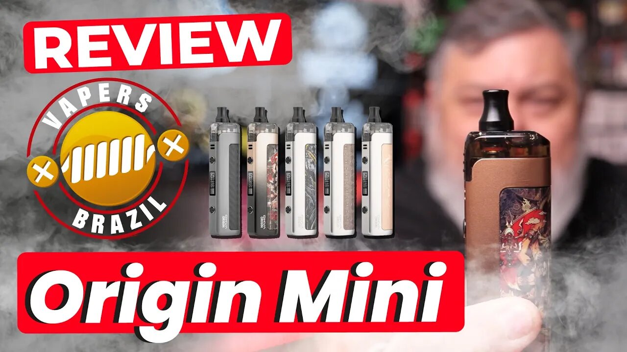 Oxva Origin Mini - Lançamento, Agora com Bateria Interna - Review PTBR