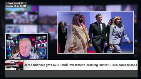 Jared Kushner SCORES $2B Saudi investment, drawing Hunter Biden comparisons