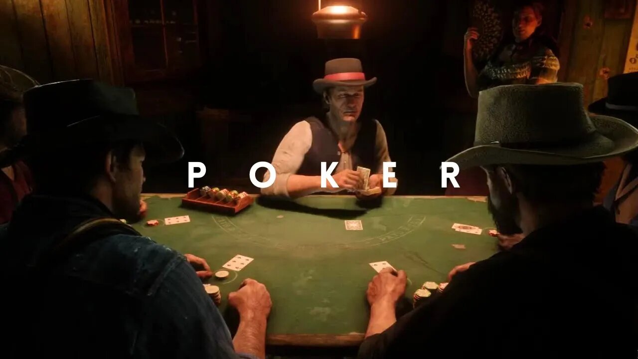 Playing Cards In Red Dead Redemption 2...